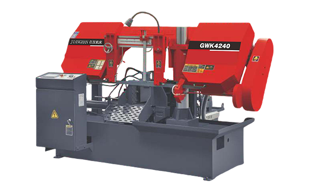 汶川GWK4240数控双柱卧式带锯床
