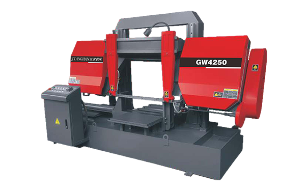 汶川GW4250双柱龙门卧式带锯床