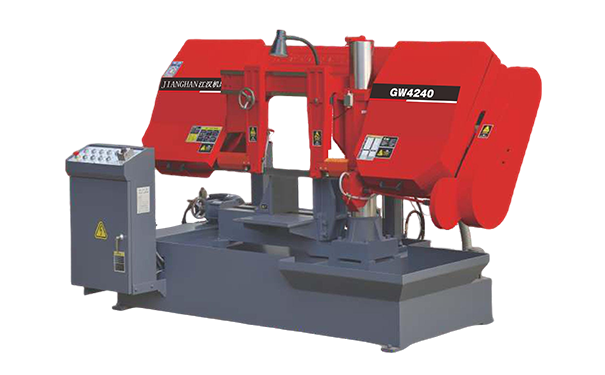 汶川GW4240双柱卧式带锯床